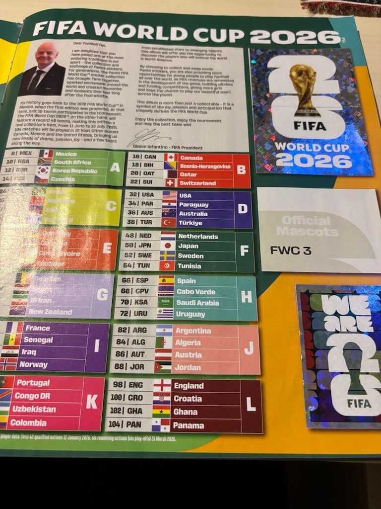 434 stickerlı Panini World Cup 2026 albüm + 5 Coca Cola sticker - 7