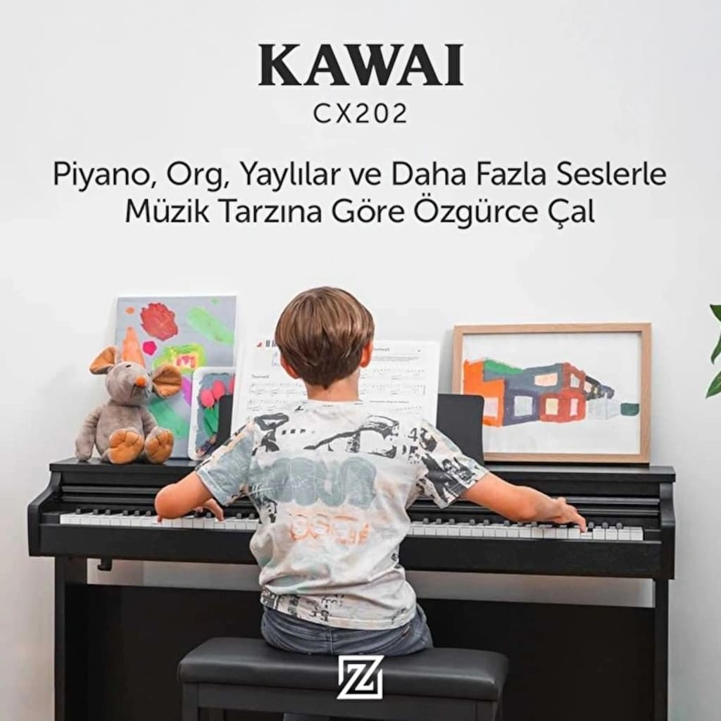 KAWAI CX202LO Dijital Piyano (Tabure & Kulaklık Hediyeli) NAKİT FİYAT - 4