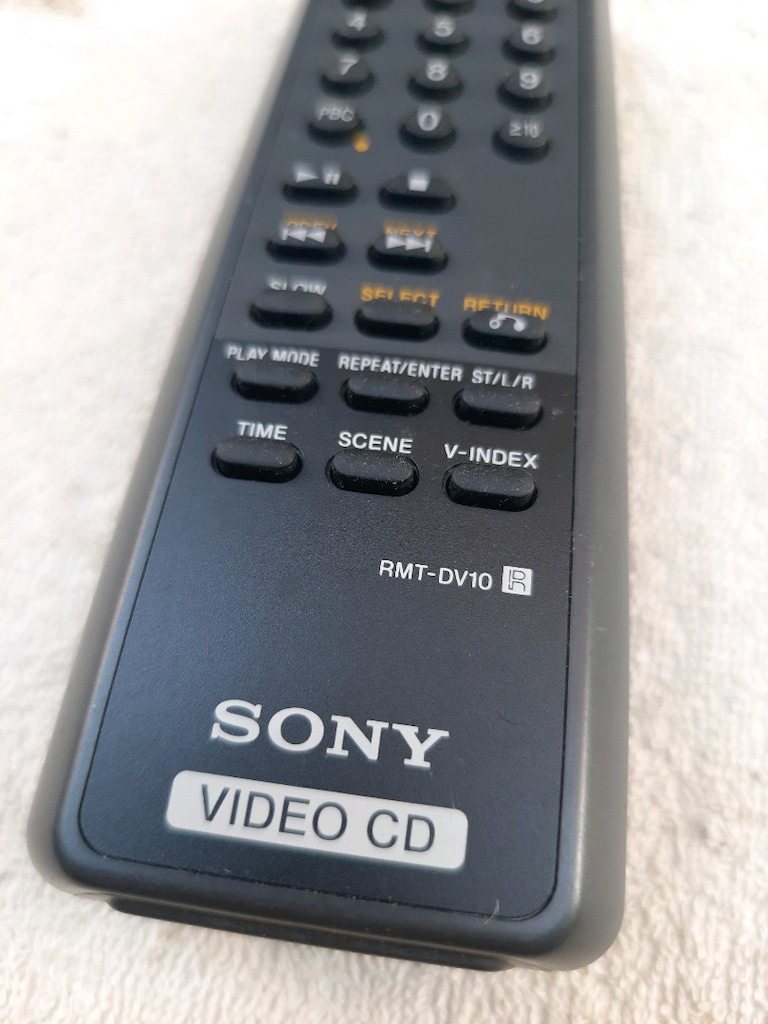SONY RMT-DV10 VCD PLAYER KUMANDASI - 2