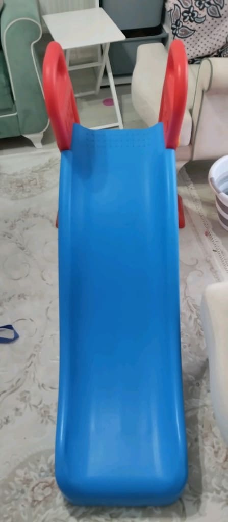 Mavi ve Kırmızı Çocuk Kaydırağı - 3