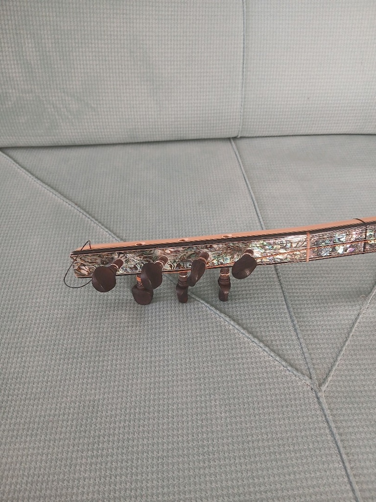 Oyma Dut Uzun Sap Bağlama - 4