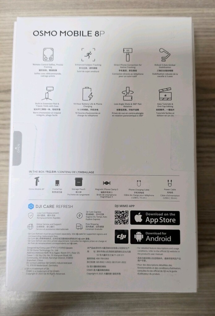 DJI OSMO MOBILE 8P GIMBAL GARANTILI FATURALI TURKIYE CIHAZI - 14