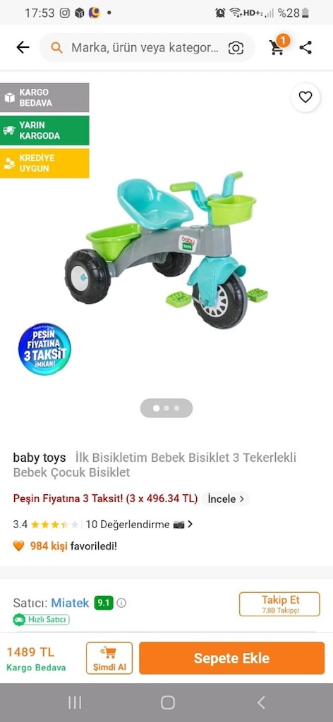 3 tekerlekli bisiklet - 5