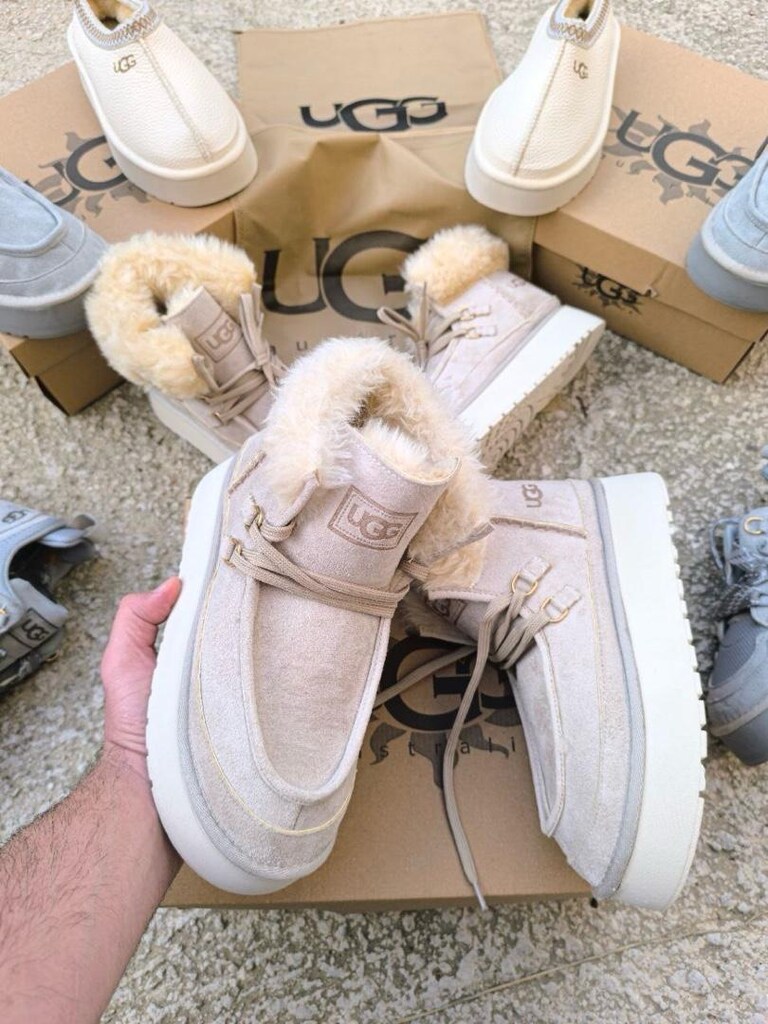 ‼‼SON 40‼ KIŞIN FAVORİSİ UGG BOT KADIN KREM