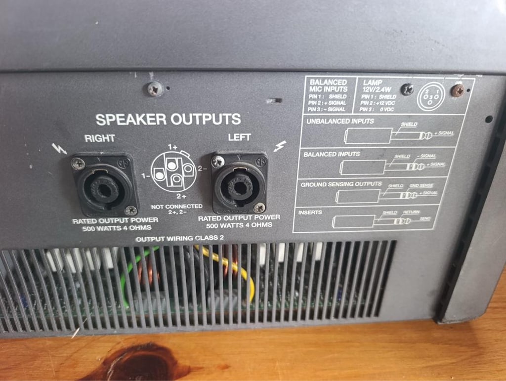 Dynacord power mate 1000 - 7