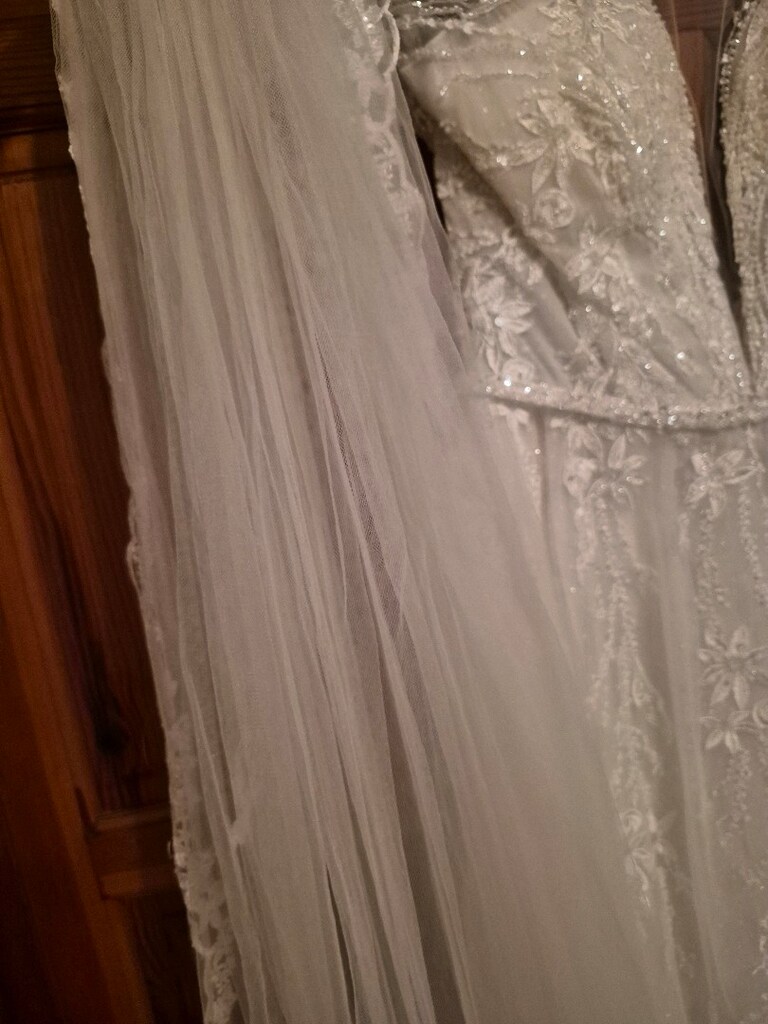 Oleg Cassini gelinlik ikinci el - 4