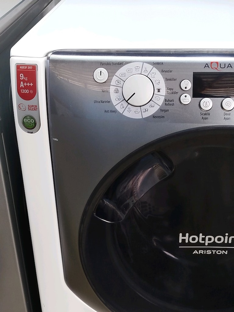 AQUALTİS 9 KG ÇAMAŞIR MAKİNESİ İZMİR İÇİ 3 AY GARANTİMİZ VARDIR - 3