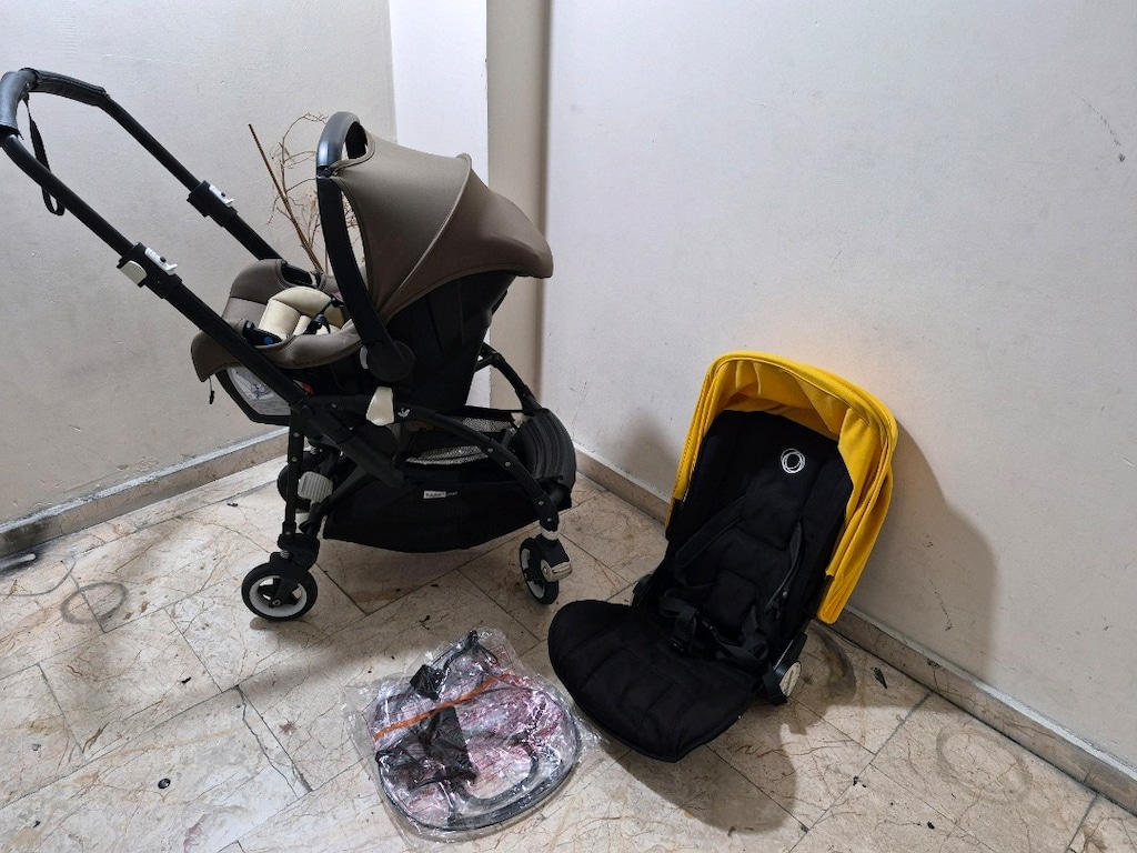 bugaboo bee5 bebek arabası ve puseti - 3