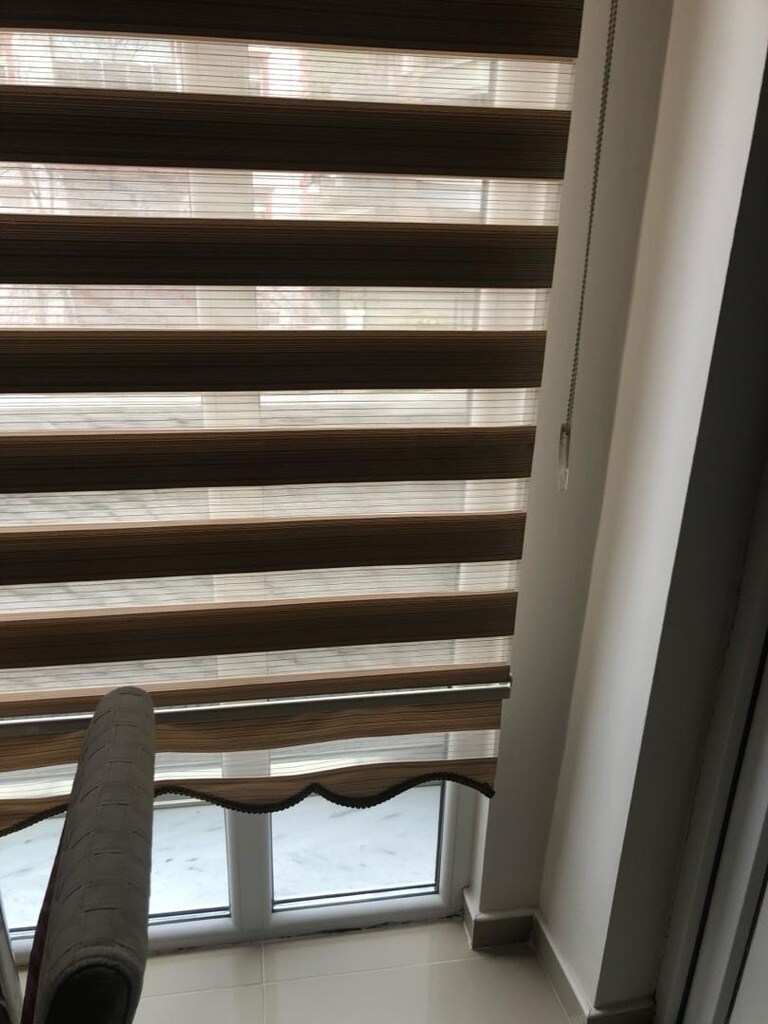 Mutfak zebra perde - 4