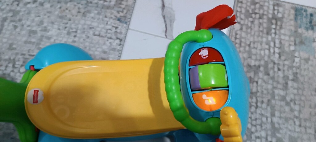 Fisher Price Melodili Fil Yürüteç - 4