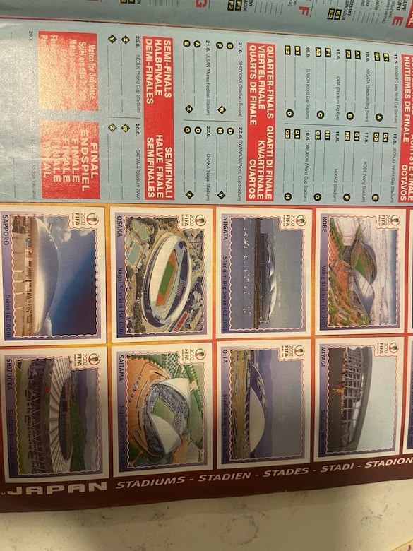Panini 2002 dünya kupası - 2