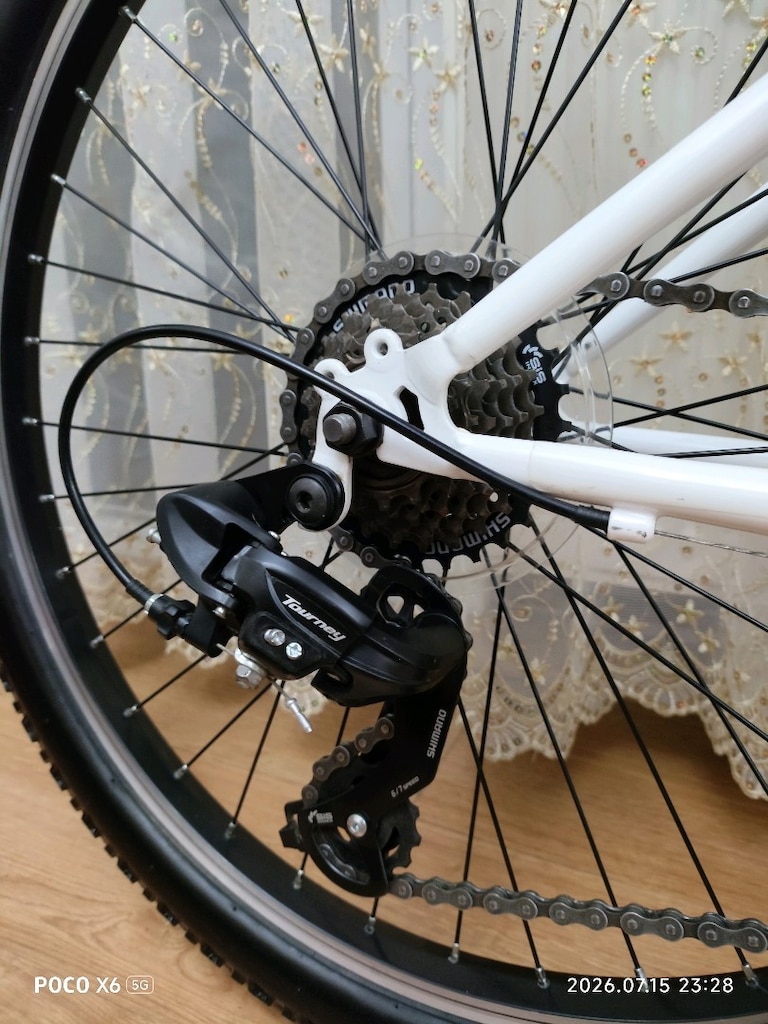 Sıfırdan farksız, hatasız 24" Bianchi Bella vitesli bisiklet (kaçmaz) - 11