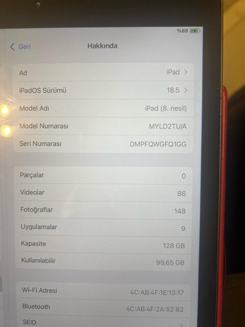 8.Nesil İPad