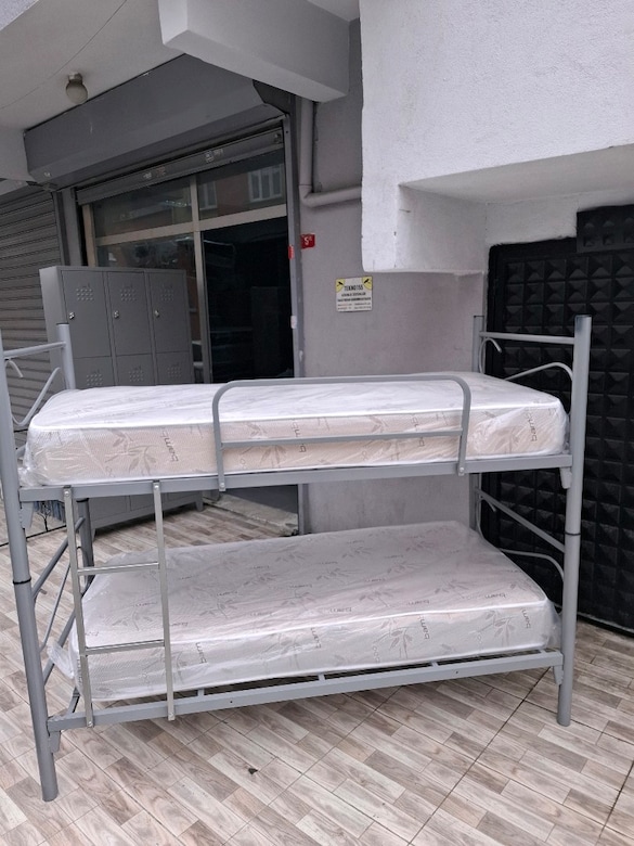 AYRILABİLİR METAL GRİ RANZA IKI YATAK AYNI GÜN ÜCRETSİZ TESLİMAT - 19