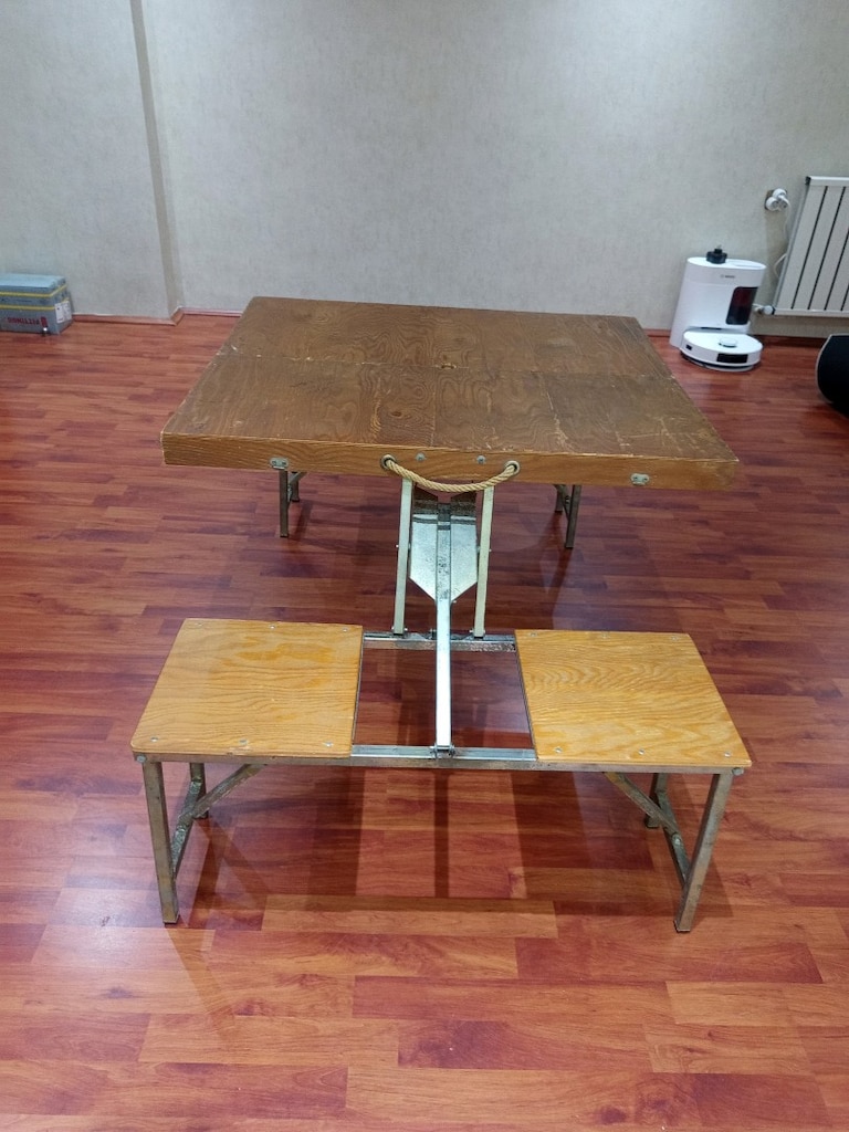 katlanır oturaklı masa - 4