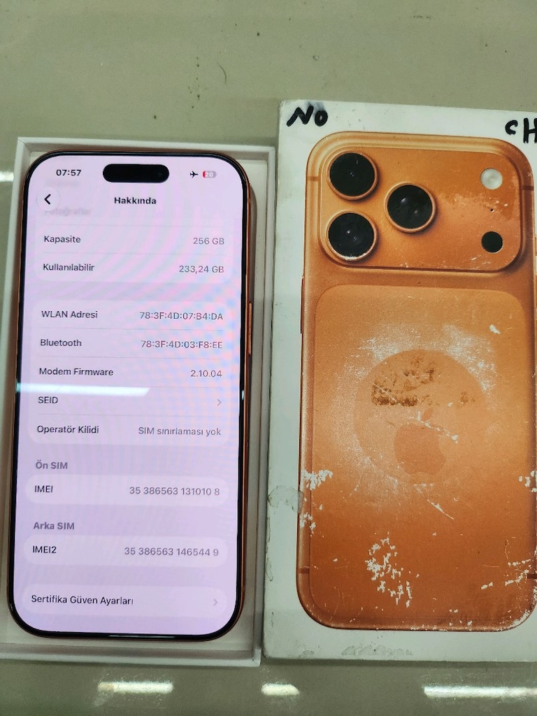İPHONE 17 PRO 256 SÜRE BİTİK - 7