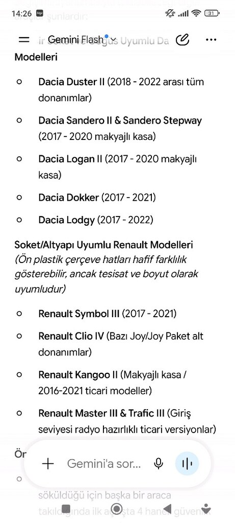 Duster 2 2019 2022 Radyo Teyp - 3