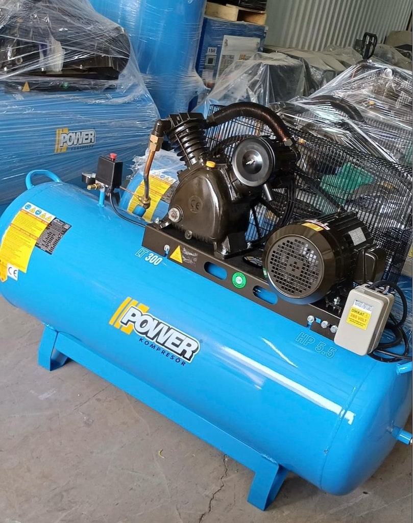 Ü 300 litre 12 var çift kademe kompresör - 2