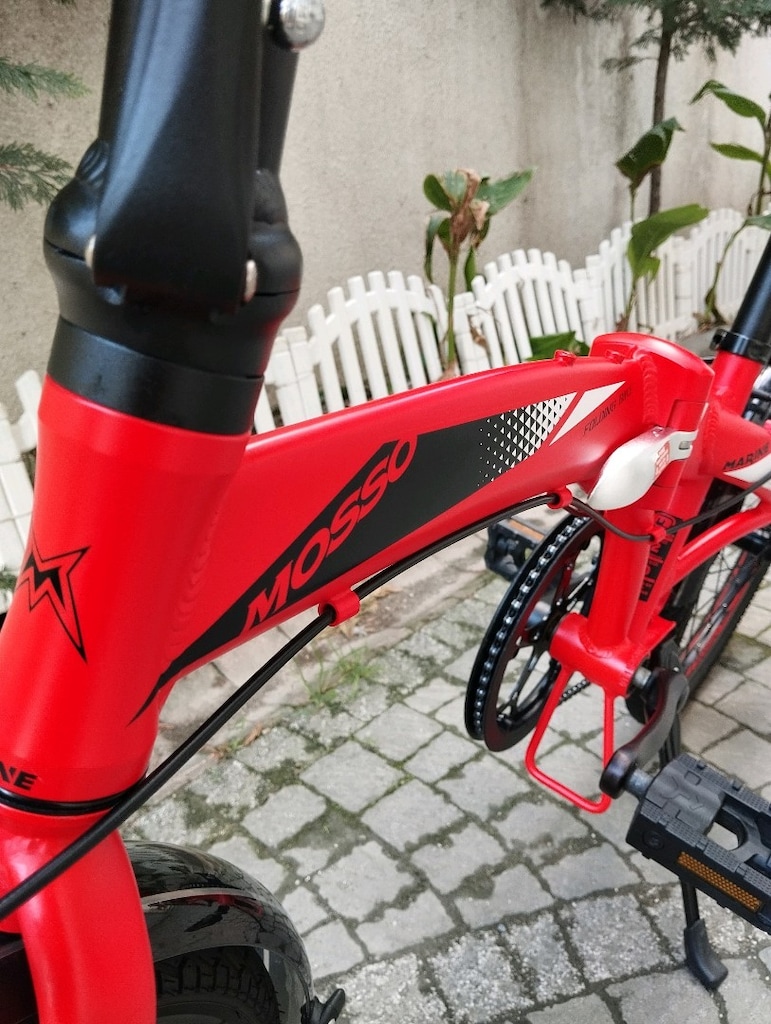 SIFIR GİBİ MOSSO MARİNE 20 7V Katlanır Bisiklet - 8