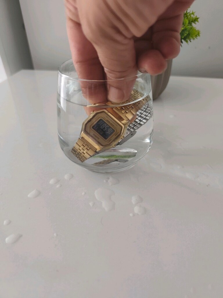 Orjinal Casio Mini Çelik Dijital Kadın Saat - 15