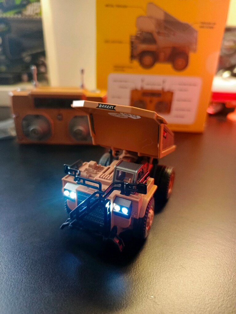 pro mini 1/64 kumandalı canavar kamyon - 4