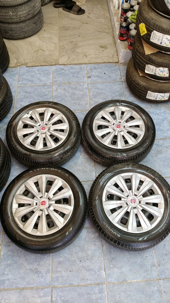 14 inç 4*108 Ford kara jant lastik kapak takım sorunsuz - 3