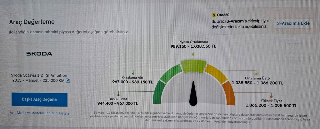 Hatasız Boyasız Değişensiz 2015 Scoda Octavia 1.2 TSI Ambition - 8