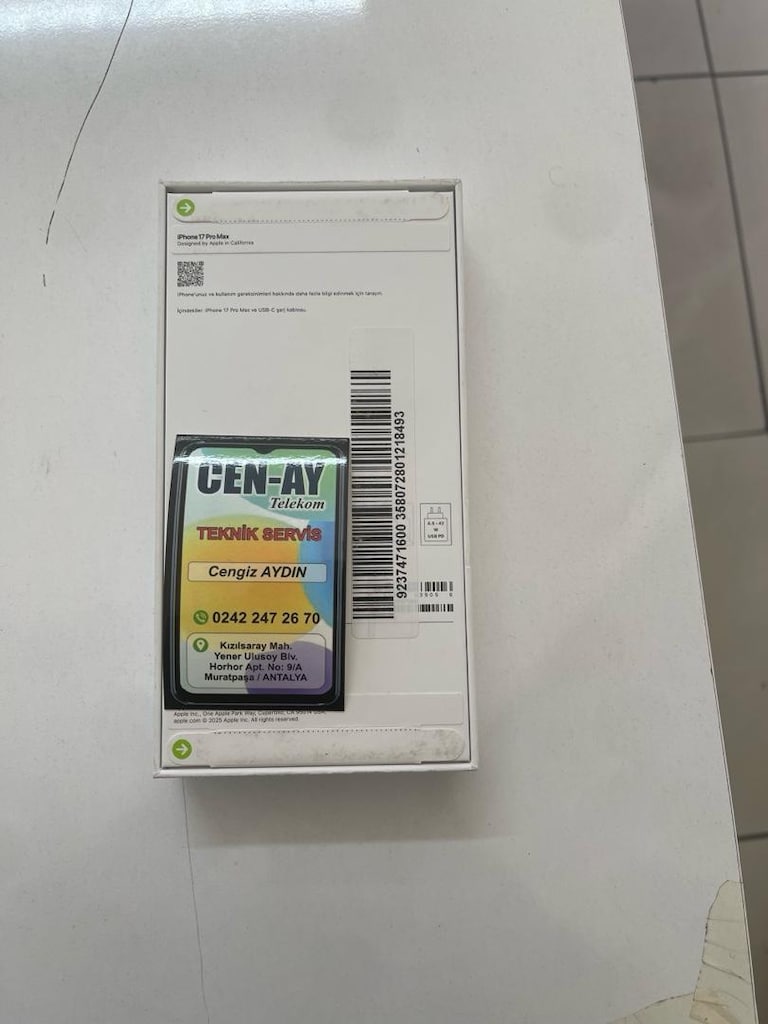 İPHONE 17 PRO MAX KAPALI KUTU - 2