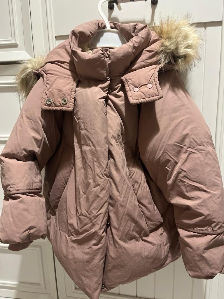 Zara pudra içi kürklü şişme mont - 2