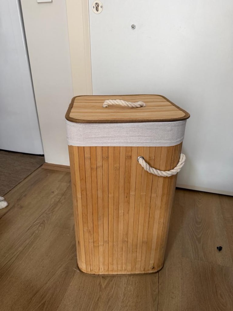 Bambu Çamaşır Sepeti - 3