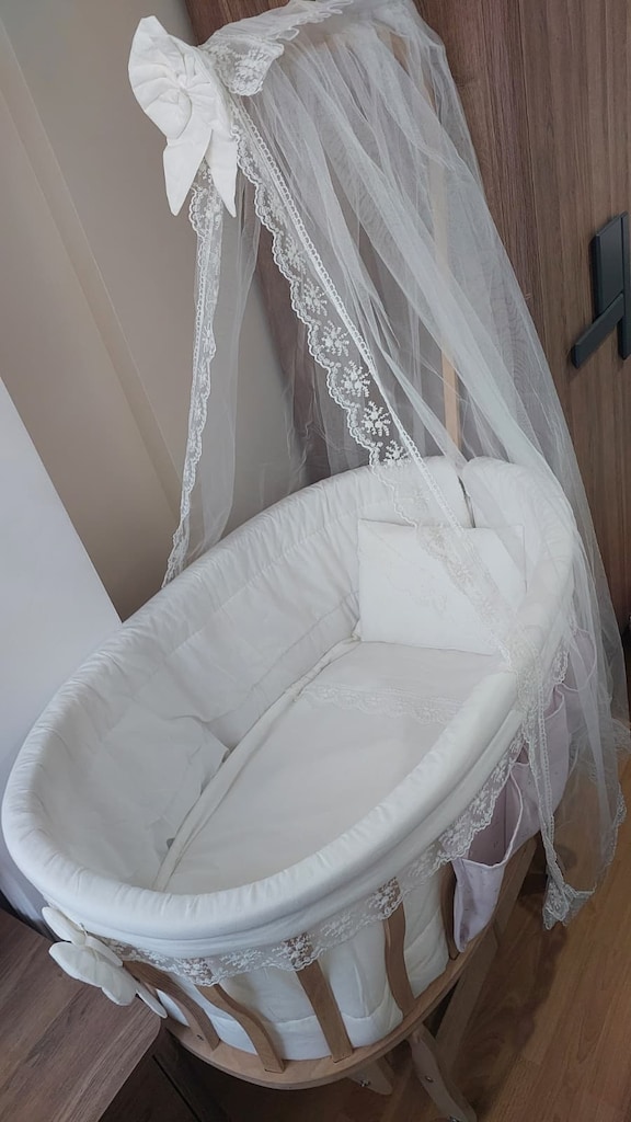 ANNE YANI AHŞAP SALLANIR BEŞİK - 3