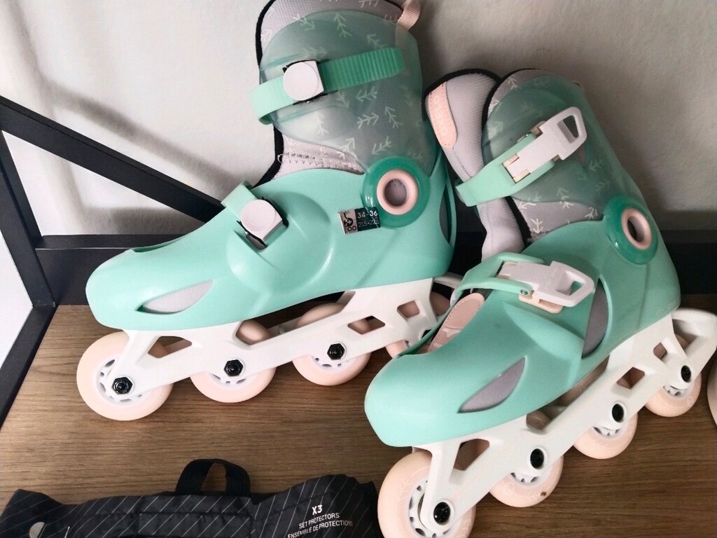 Decathlon marka kız çocuk Paten Takımı - 2