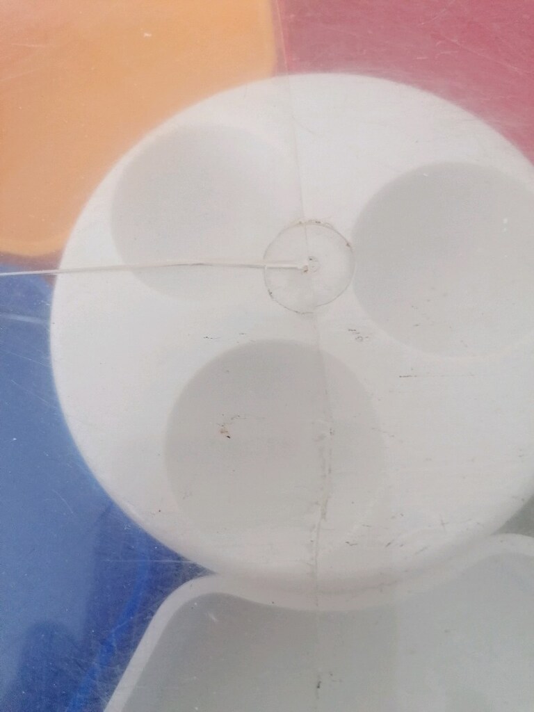 plastik kahvaltı kabı 5 bölmeli kapaklı - 2