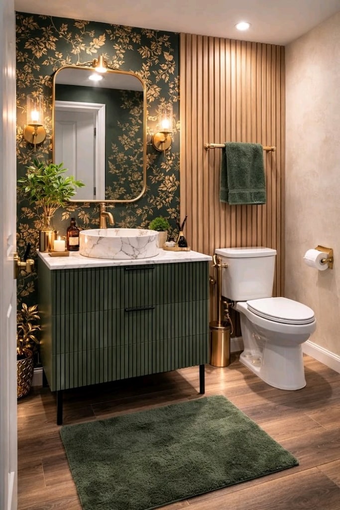 Satılık banyo dekoru