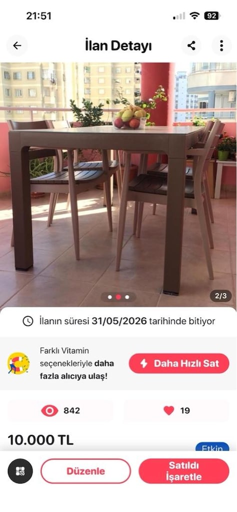 masa takımı - 2