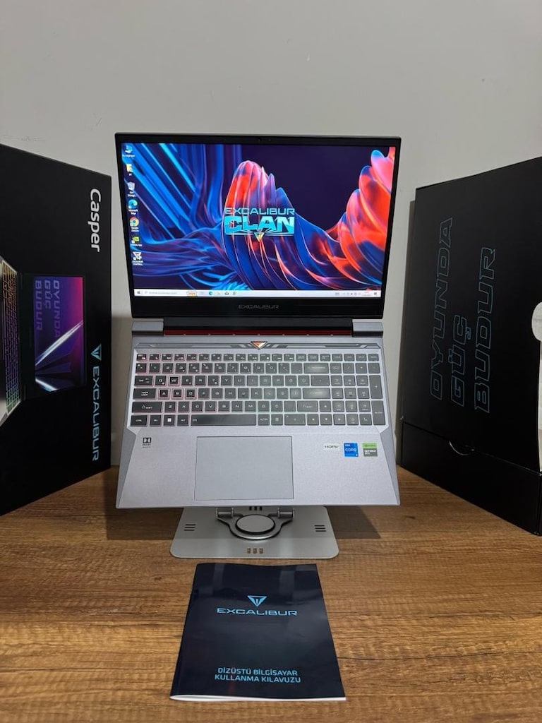 RTX4050 - Casper Excalibur - Temiz Gaming Laptop - 2