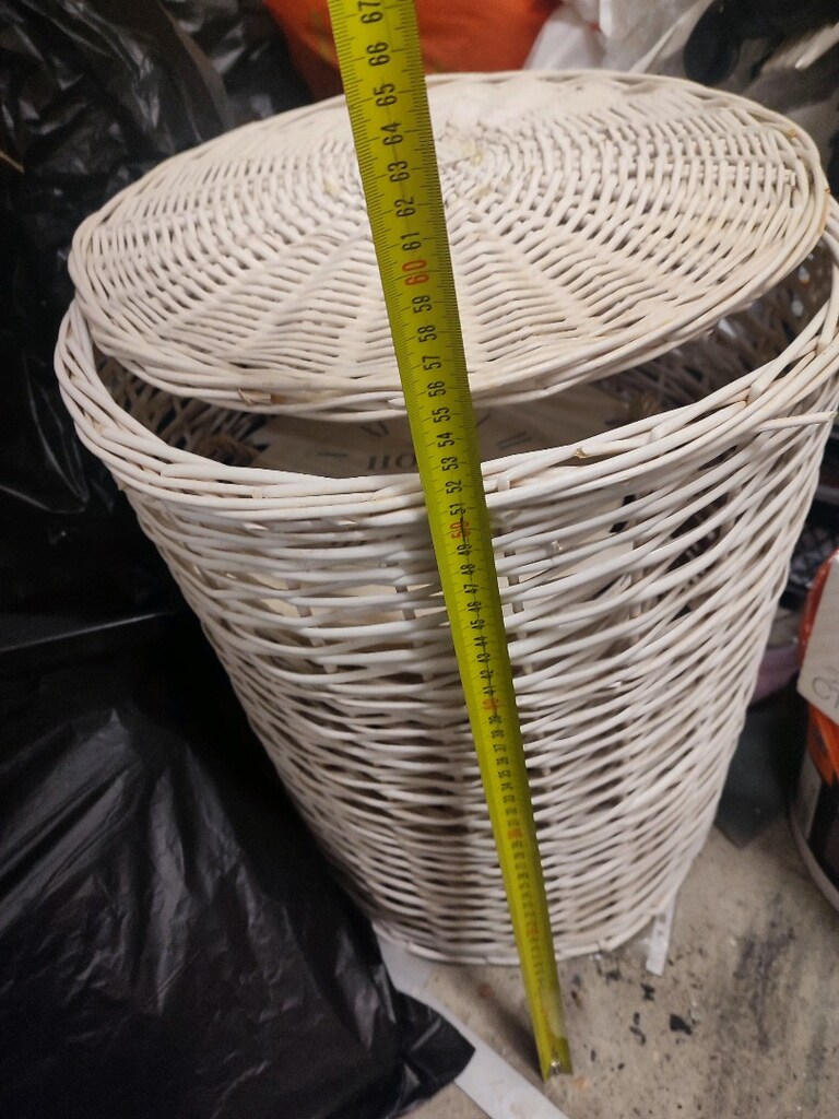 çamaşır sepeti büyük boy 53/43 cm ölçülerinde - 8