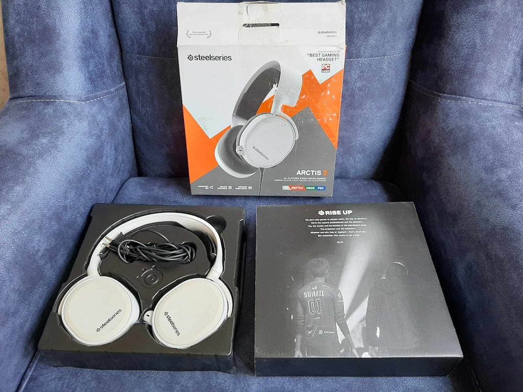 Steelseries Arctis 3 Mikrofonlu Kulak Üstü Oyuncu Kulaklığı