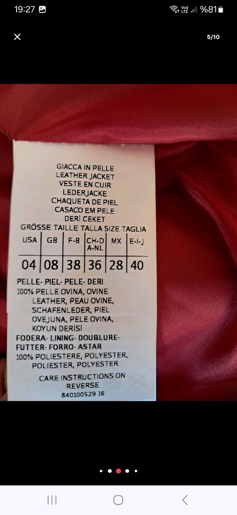 Maxco deri ceket - 5