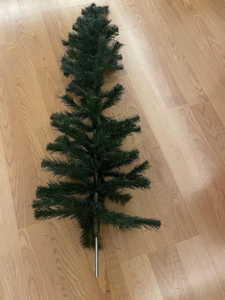 Yapay Yeşil Yılbaşı Çamı 130 cm boy - 10
