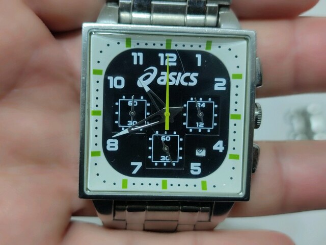 ASİCS japon miyota SAAT CHRONO