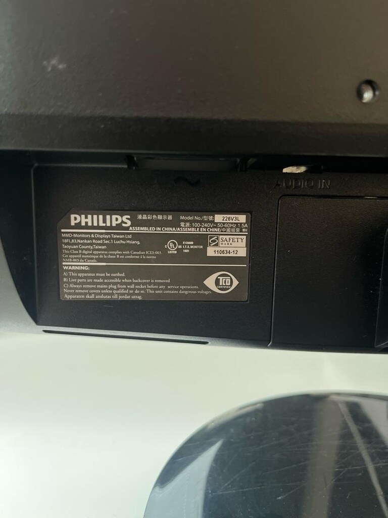 PHILIPS 226V3L 21.5” LED MONİTÖR – TEMİZ, SORUNSUZ - 6