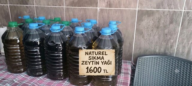 Hakiki aydın sıkma zeytin yağı