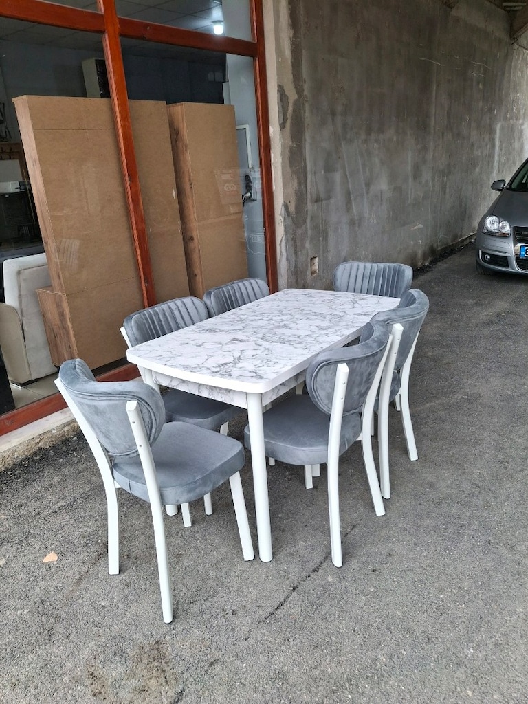 MDF YEMEK MASA TAKIMI KALİTELİ LÜX SIFIR ÜRÜN - 5