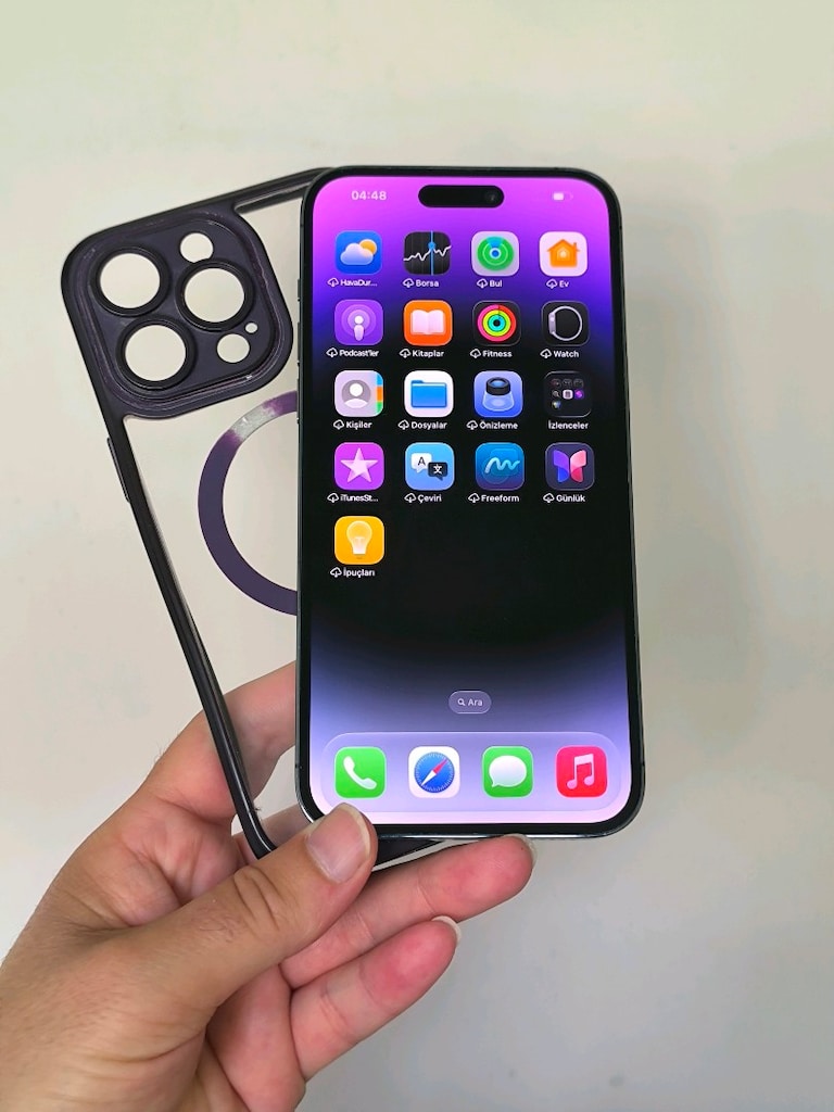 TR İPHONE 14 PRO MAX 128 HATASIZ TEK DEĞİŞEN PİL 100 TAKAS OLUR - 6