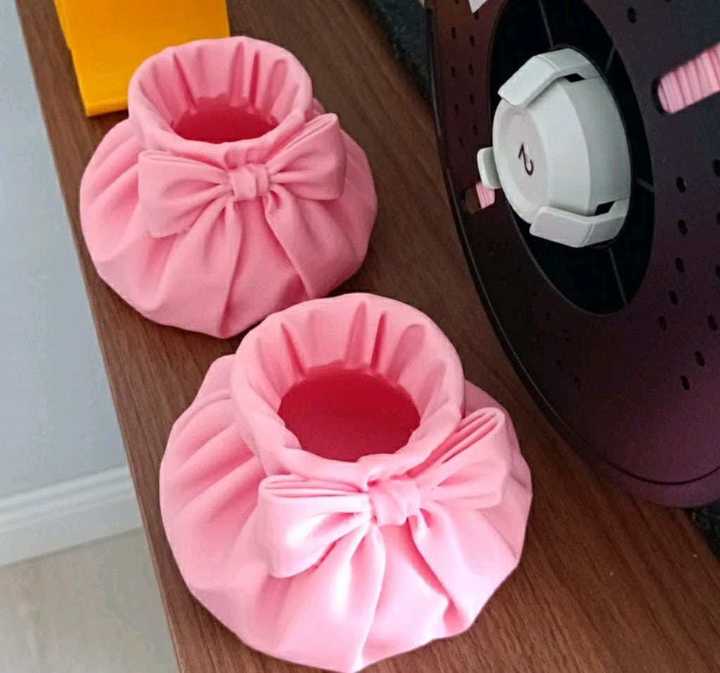 DEKORATİF VAZO 3D çifti 450 tl - 2