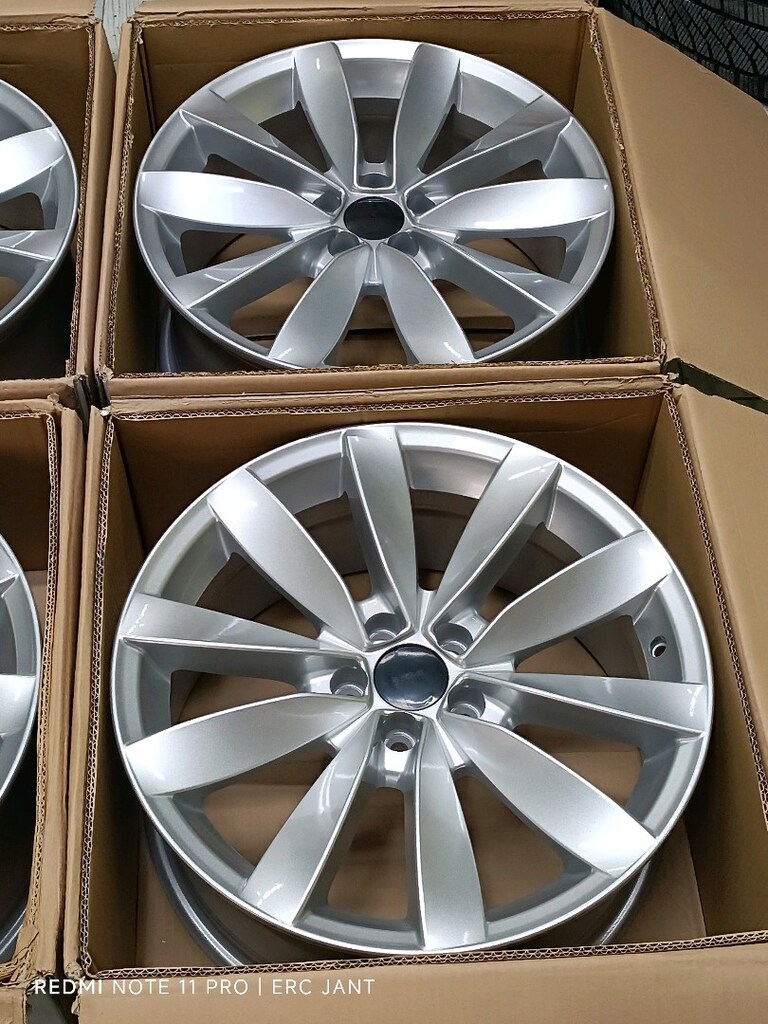 17 - 5x100 LUGANO SIFIR JANT TAKIMI - 7