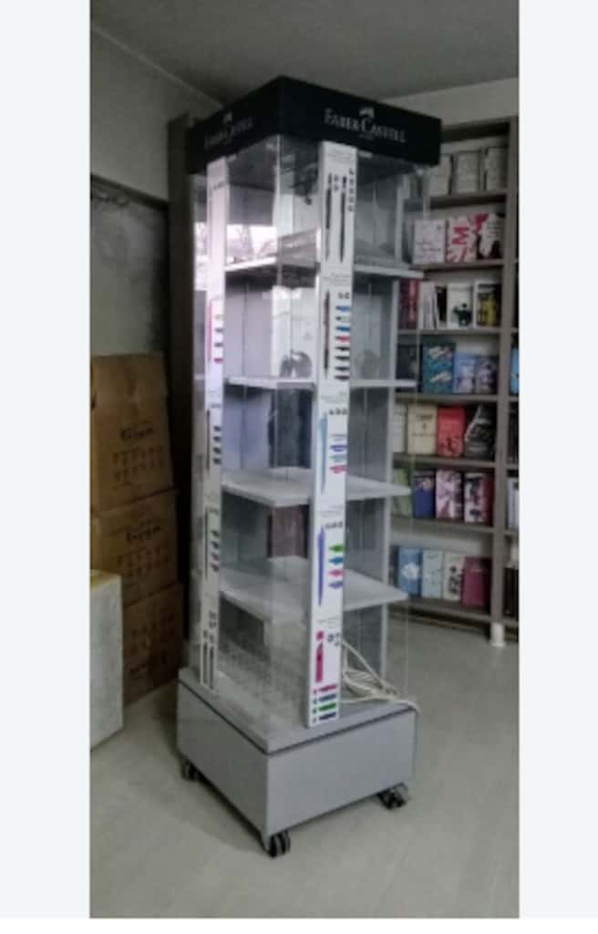 FABER CASTELL DÖNER IŞIKLI KALEM STANDI - 2