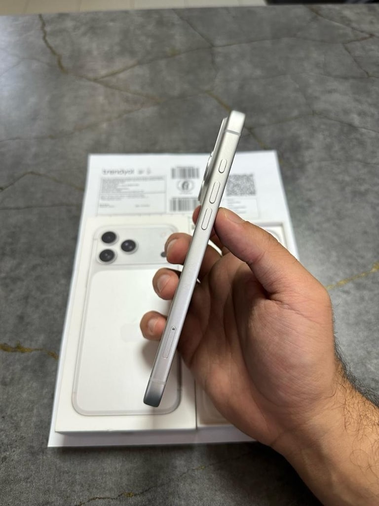 iPhone 17 pro max yurtiçi kutulu faturalı 18 günlük sıfır - 5
