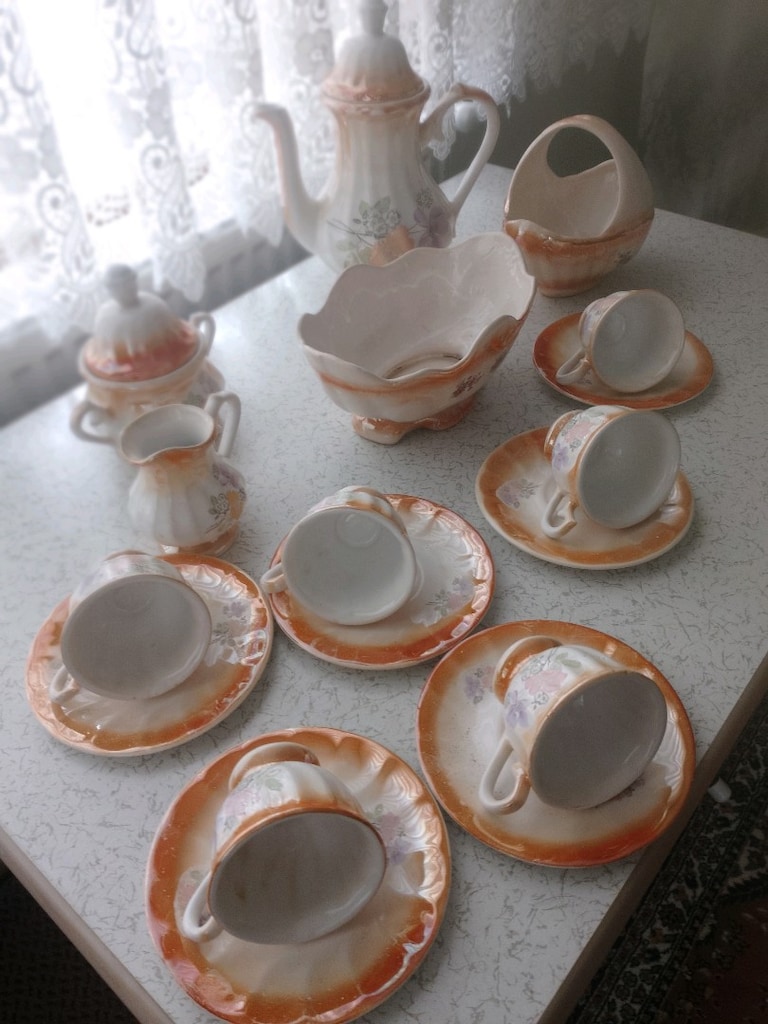 Dekoratif fincan takımı ve extra yan ürünleri - 3
